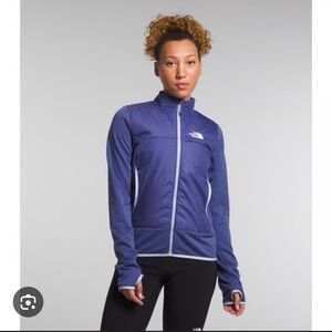 The North Face Women's Winter Warm Pro Jacket in Cave Blue / Dusty Periwinkle